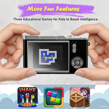 🔥🔥Portable Digital Cam, Student Camera, Compact Pocket Camera With 32GB Memory Card