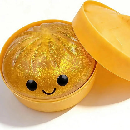 Ultra-Rare Rainbow Smiling Dumpling Squishy