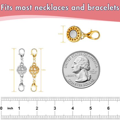 🔥Magnetic Necklace Clasps and Closures    1 Set ( 6 PCS )