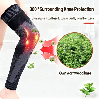 🔥Hot Sale🔥Warm Knee & Leg Sleeve | Non-Slip Long Cotton Sleeve for Fall/Winter（1 set 2 pcs）