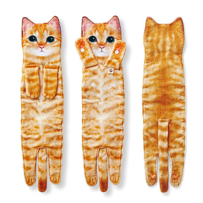 🎁 Early Christmas Sale🎅 Funny Cat Hand Towels