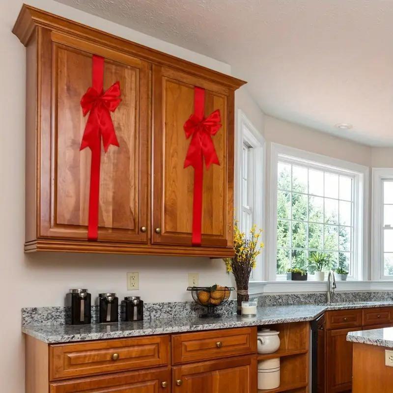 🎉🎉Christmas Cabinet Door Bows