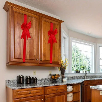 🎉🎉Christmas Cabinet Door Bows