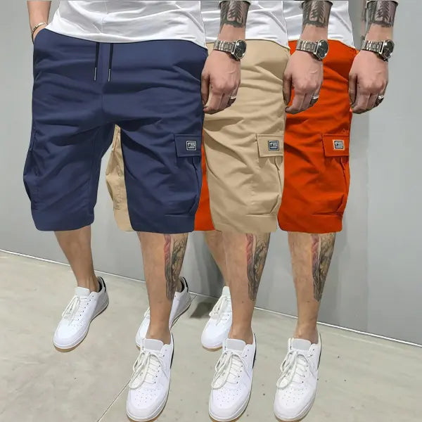 🔥Men’s Summer Lightweight 3-Pack Cargo Shorts with Multiple Pockets