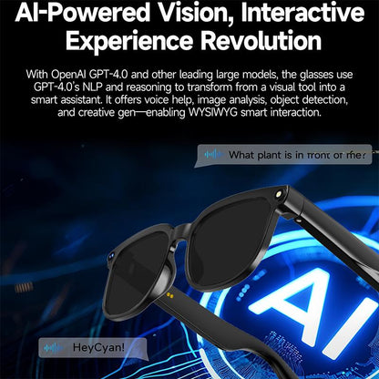 Tiktrove AI Smart Camera Glasses