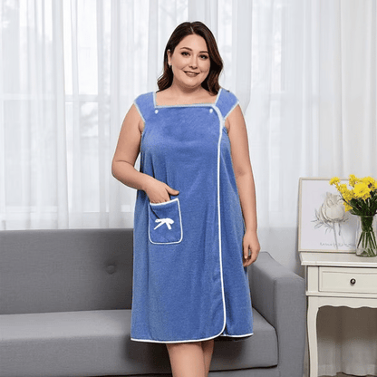 ✨ Women's Wearable Shower Skirt