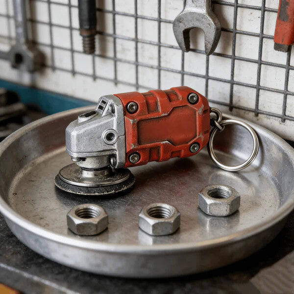 🛠️2-in-1 Inspired Mini Grinder Keychain