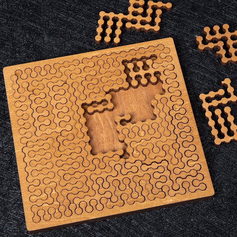 🎄🧩Fractal Tray Puzzles