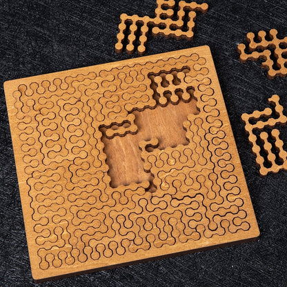 🎄🧩Fractal Tray Puzzles