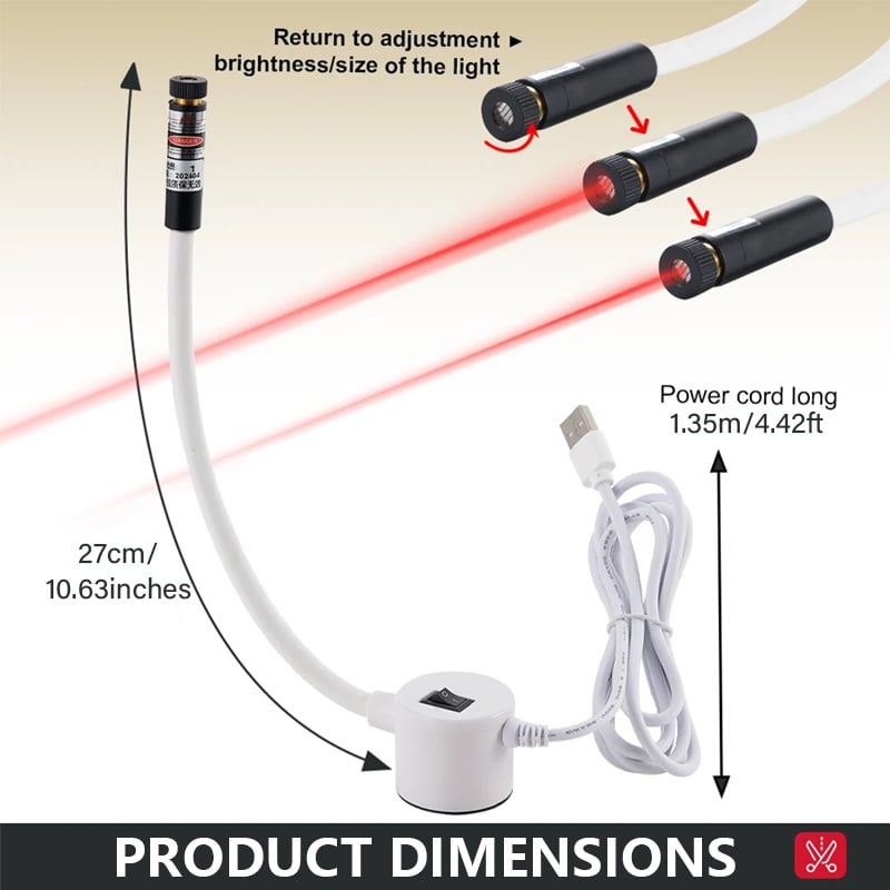 🔥Magnetic Positioning Quilting Laser Light for Sewing Machine