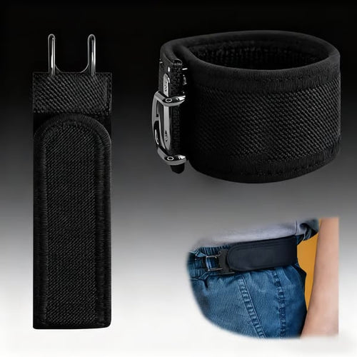 2Pcs Metal Hook Tactical Elastic Belt （1Set-2Pcs）