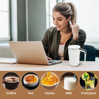 🔥🎁Electric coffee mug with a built-in LCD thermometer