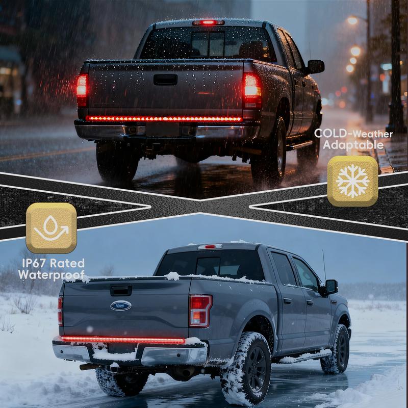 🔥60-Inch LED Tailgate Light Bar Strip✨Universal Fit for Trucks, SUVs & Cars