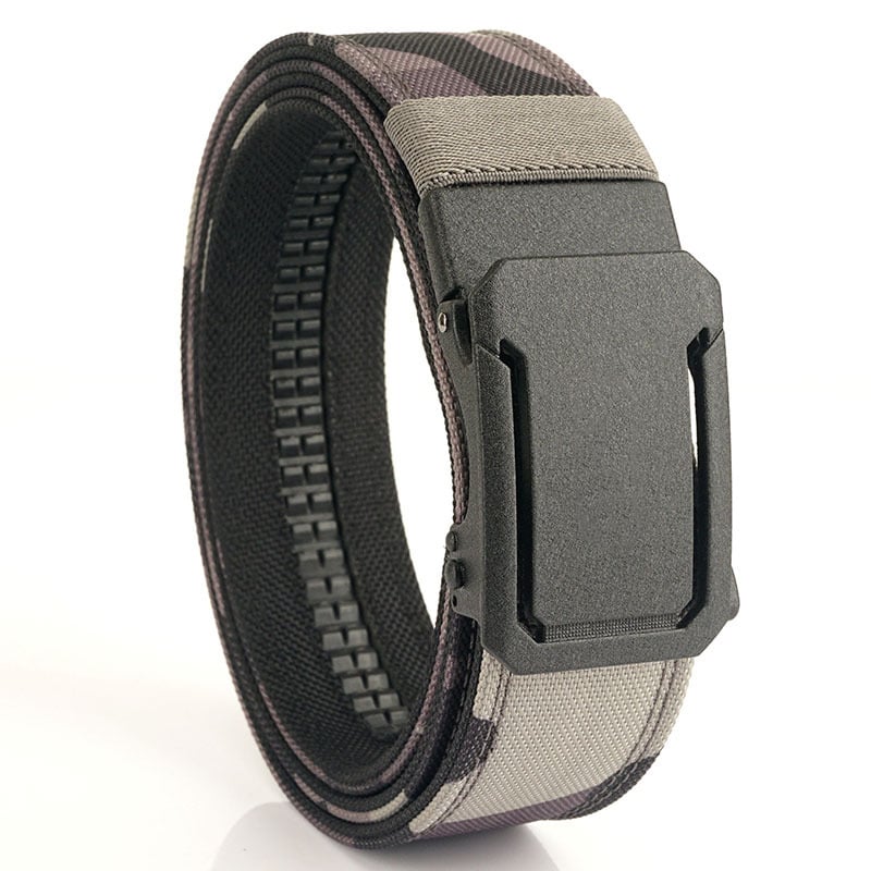 🔥🔥Upgraded version thickened double-layer nylon tactical belt with automatic buckle