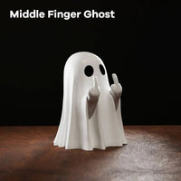 Ghost with middle finger