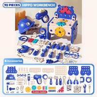 Hippo Workbench 92 pcs (Blue)