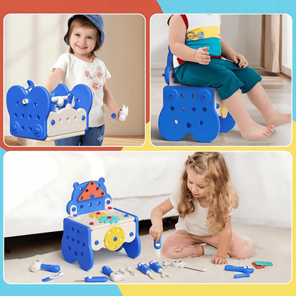 Hippo All-in-one Tool Hub DIY Montessori Tool Box Set