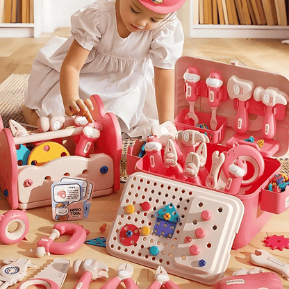Hippo All-in-one Tool Hub DIY Montessori Tool Box Set