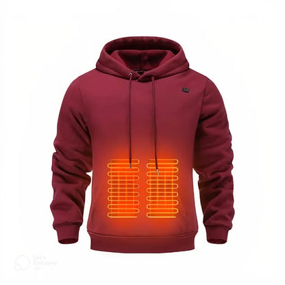 Smart Heated Hoodie! 🧥🔥 5 Heat Zones, Adjustable Temp & Ultra-Comfort! ❄️