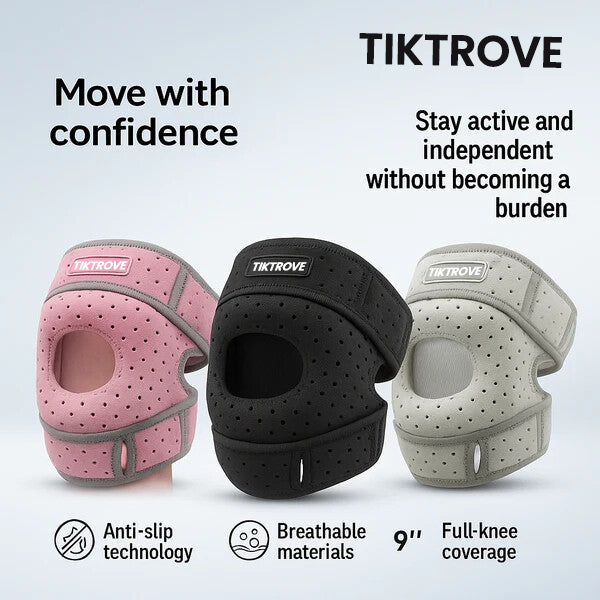 🔥Tiktrove Knee Brace That Moves With You - Pain Relief In Minutes