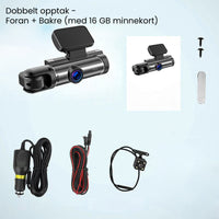 Dual recording - Front + Rear