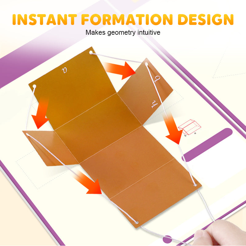 👶✨Pull String 3D Geometry Learning Book