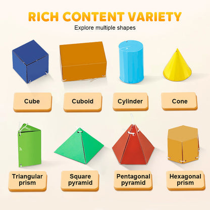👶✨Pull String 3D Geometry Learning Book