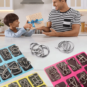 Untangling Iron Link Unlock Interlock Game