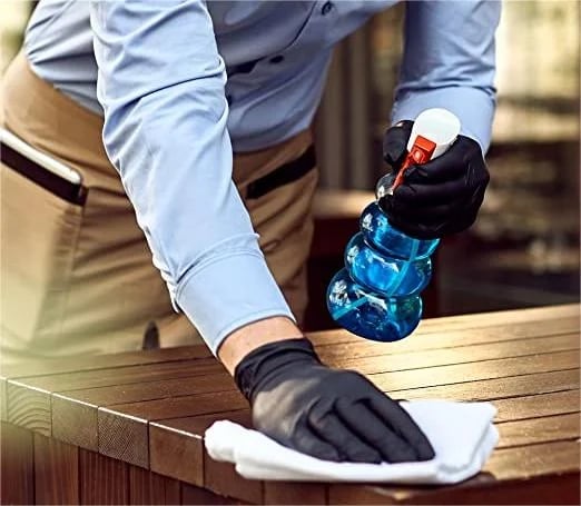 🎁 Nitrile Pro Gloves – Heavy Duty, Slip & Stain Resistant, Scratch Resistant