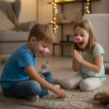 Piggy Nose Puzzle & Game Set